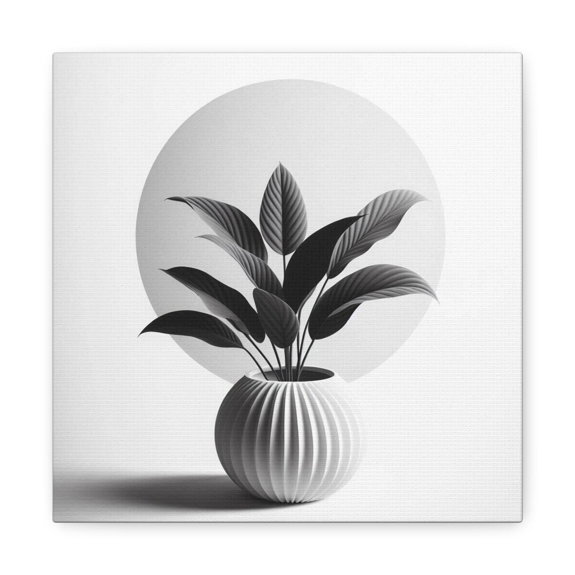 Minimalist Plant Art Print, Modern Boho Decor - Image 3
