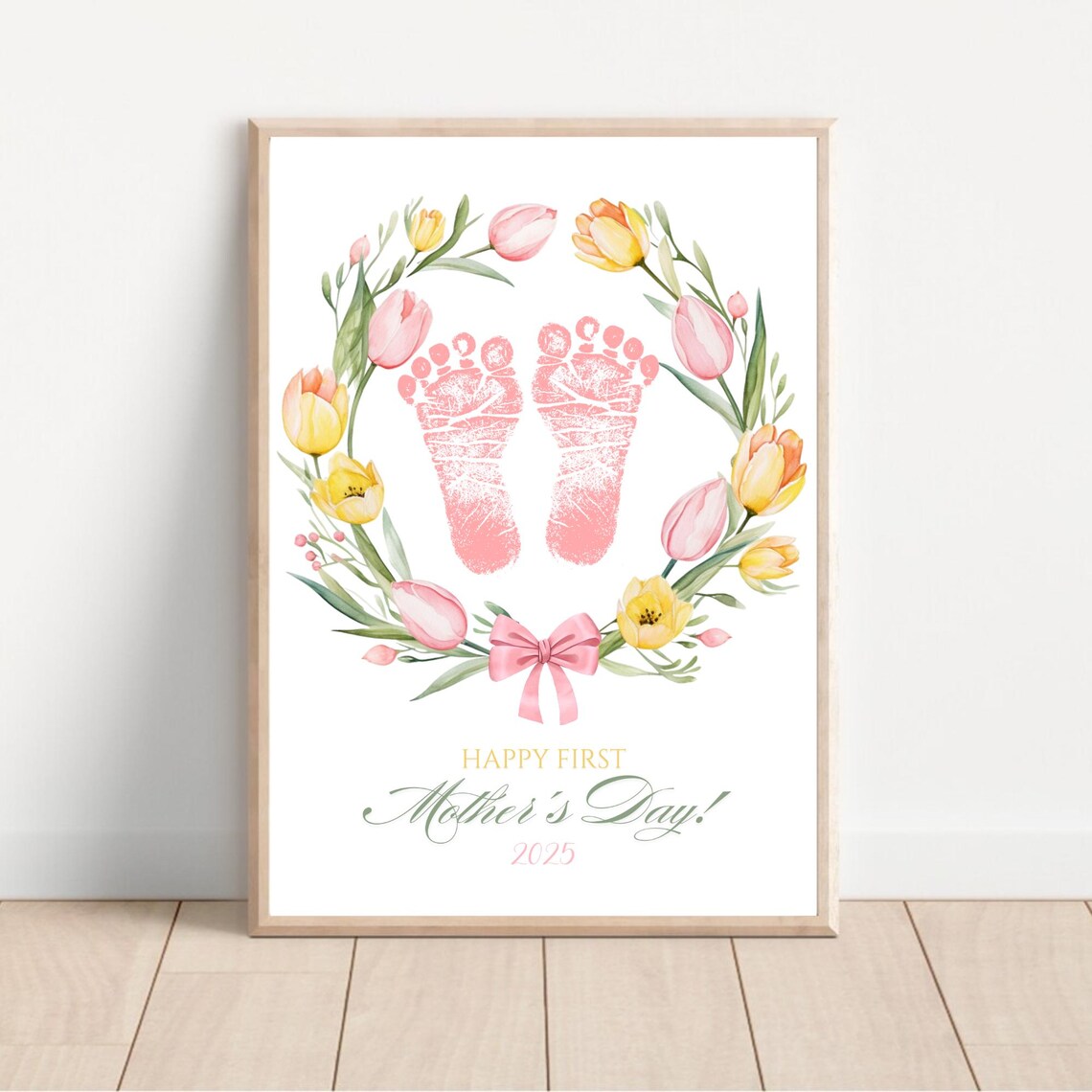 My First Mothers Day Handprint Activity Poster - Image 2
