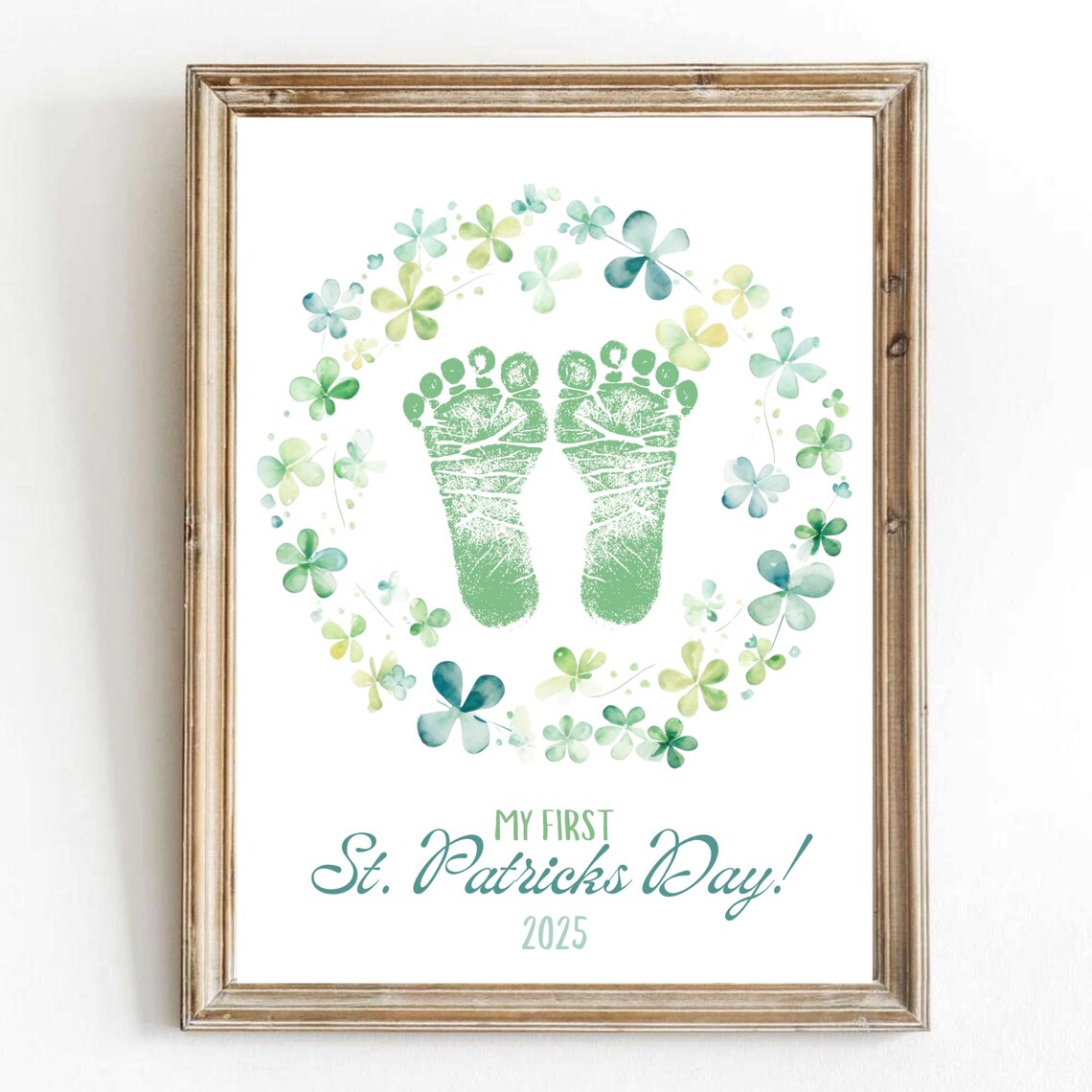 My First St. Patrick's Day Keepsake Art Print