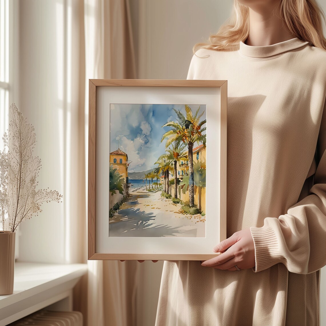 Key West Watercolor Painting, Florida Keys Travel Print - Image 2