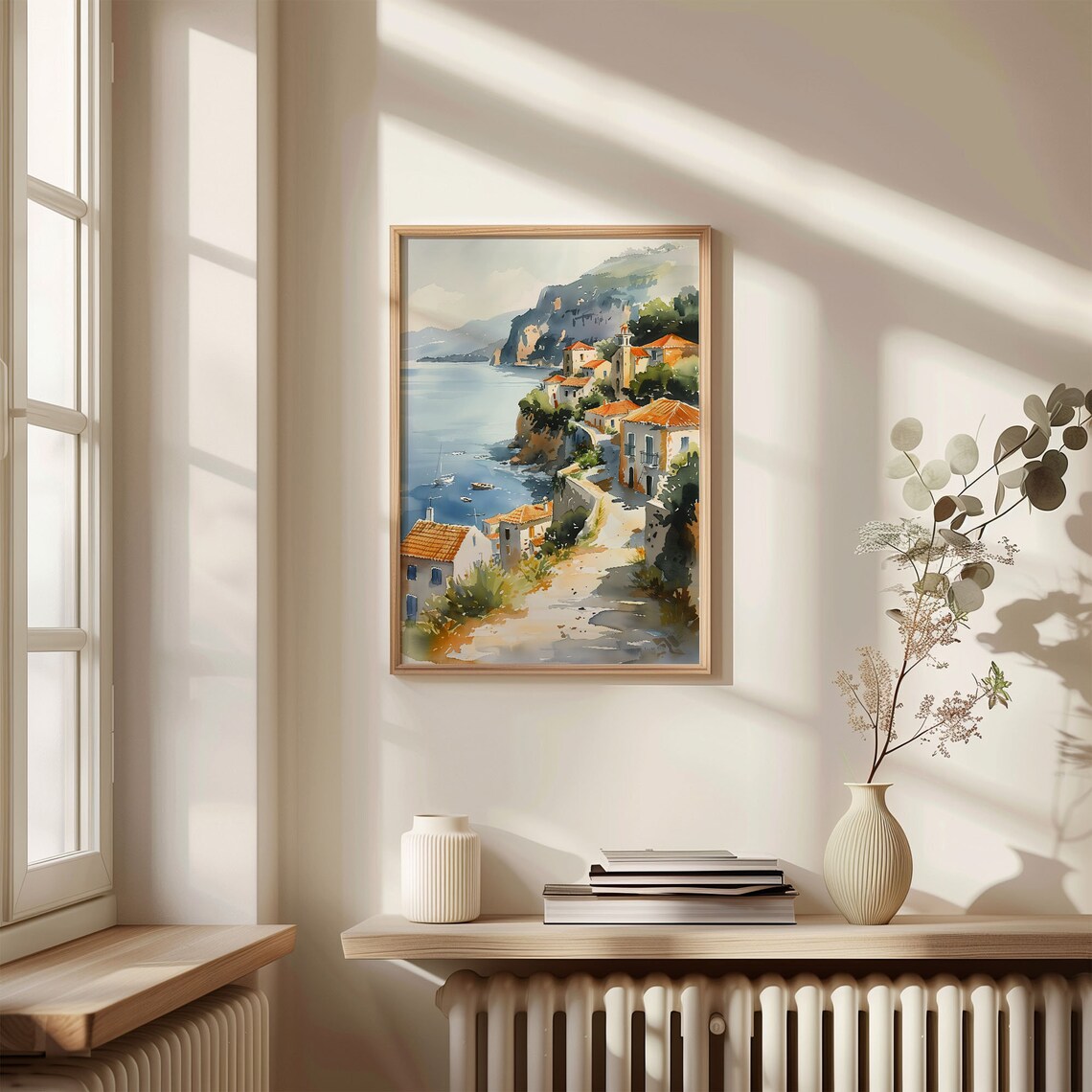 Kefalonia Greece Watercolor Art Print, Travel Poster - Image 4
