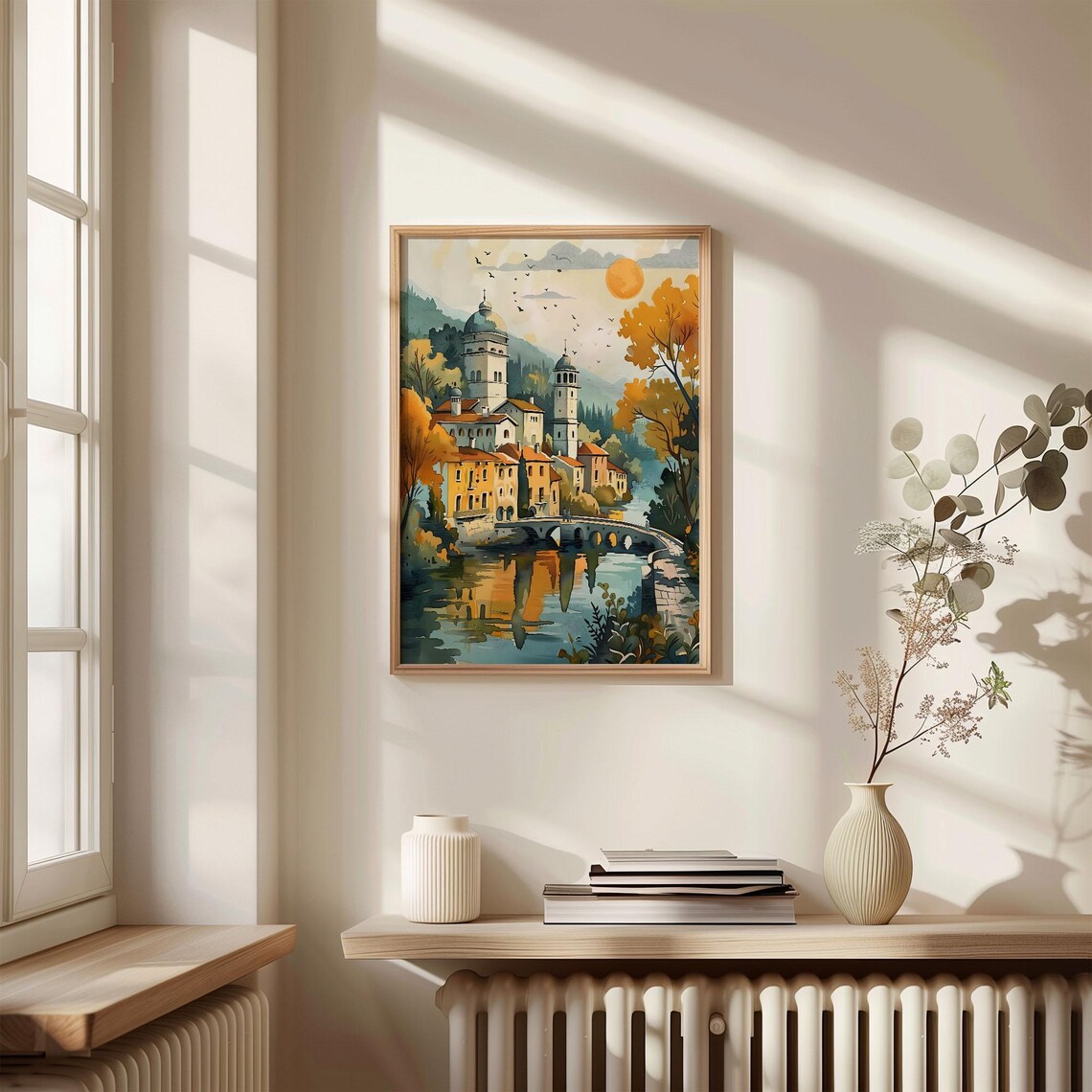 Belgrade Watercolor Painting, Serbia Travel Poster - Image 4