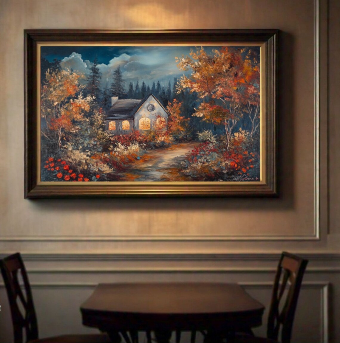 Forest Landscape Fall Art Print, Autumn Decor - Image 2