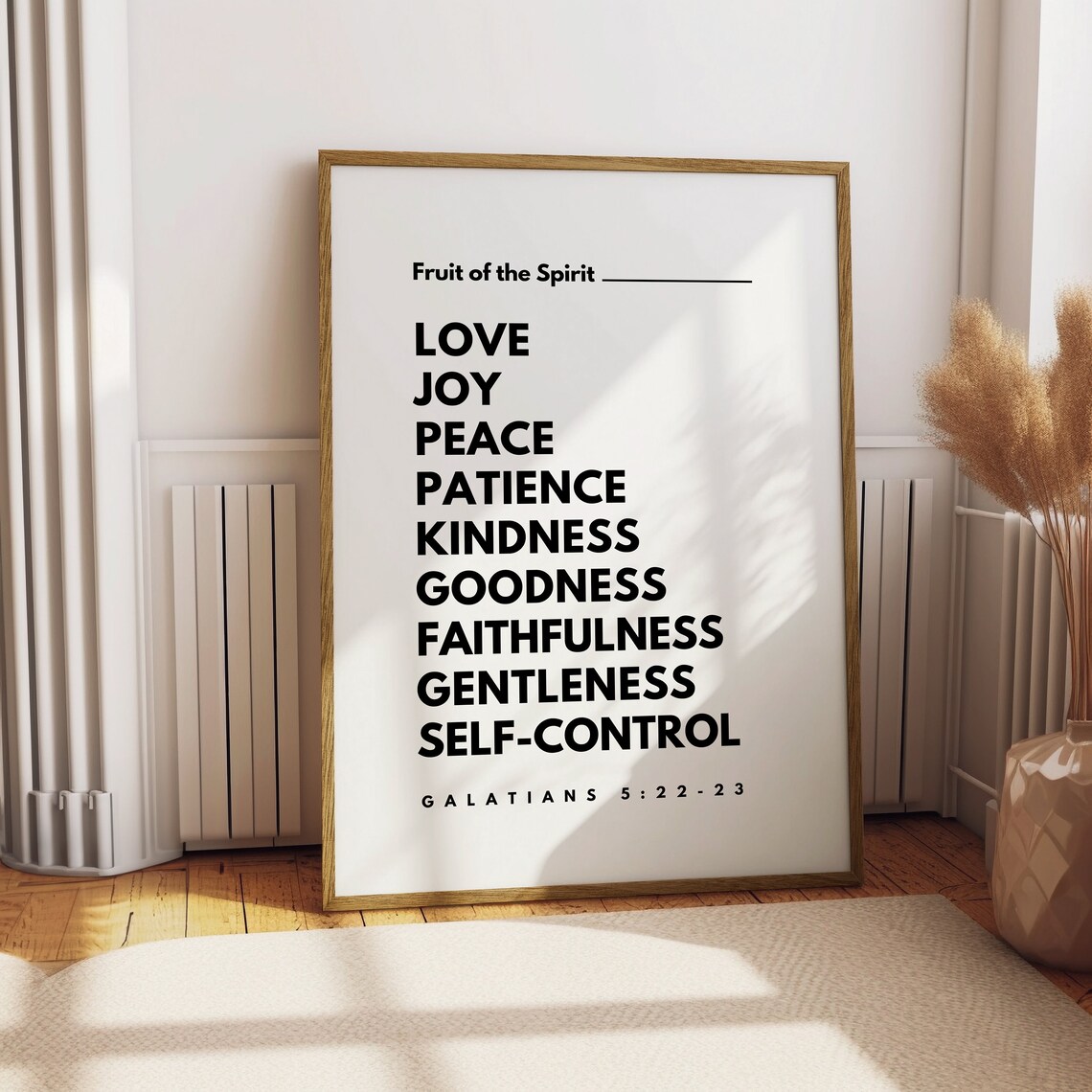 Fruit Of The Spirit Scripture Art Print