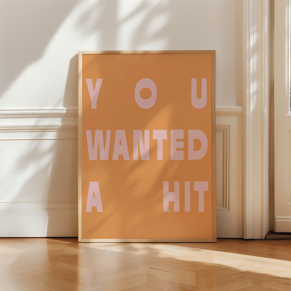 LCD Soundsystem Lyrics Retro Typography Art Print