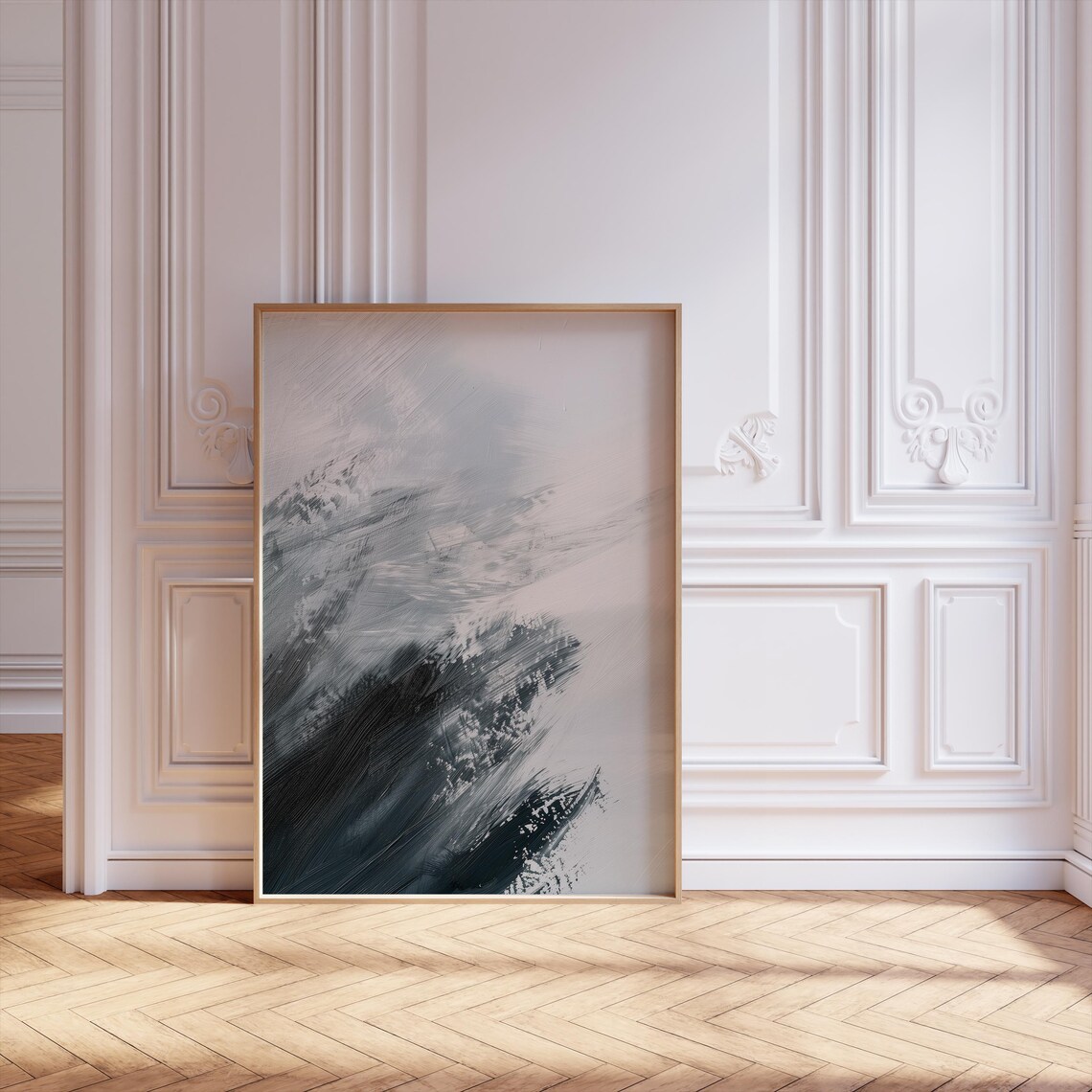Minimalist Abstract Art, Scandinavian Wall Art