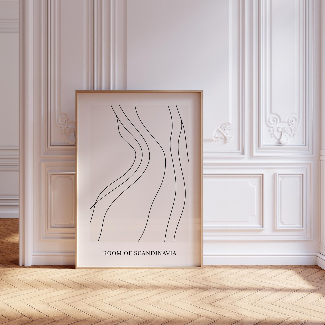 Minimalist Line Art Scandinavian Wall Decor