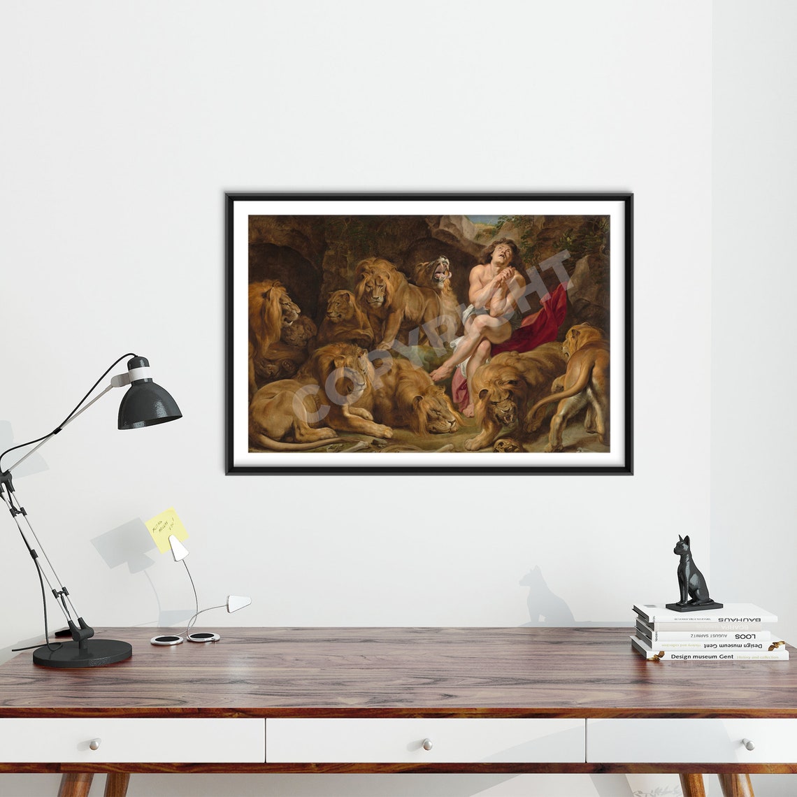 Peter Paul Rubens Daniel In The Lions Den 1615 Biblical Art Poster - Image 4