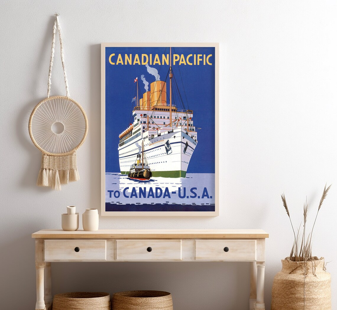 Canadian Pacific Canada Vintage Travel Poster Print - Image 4