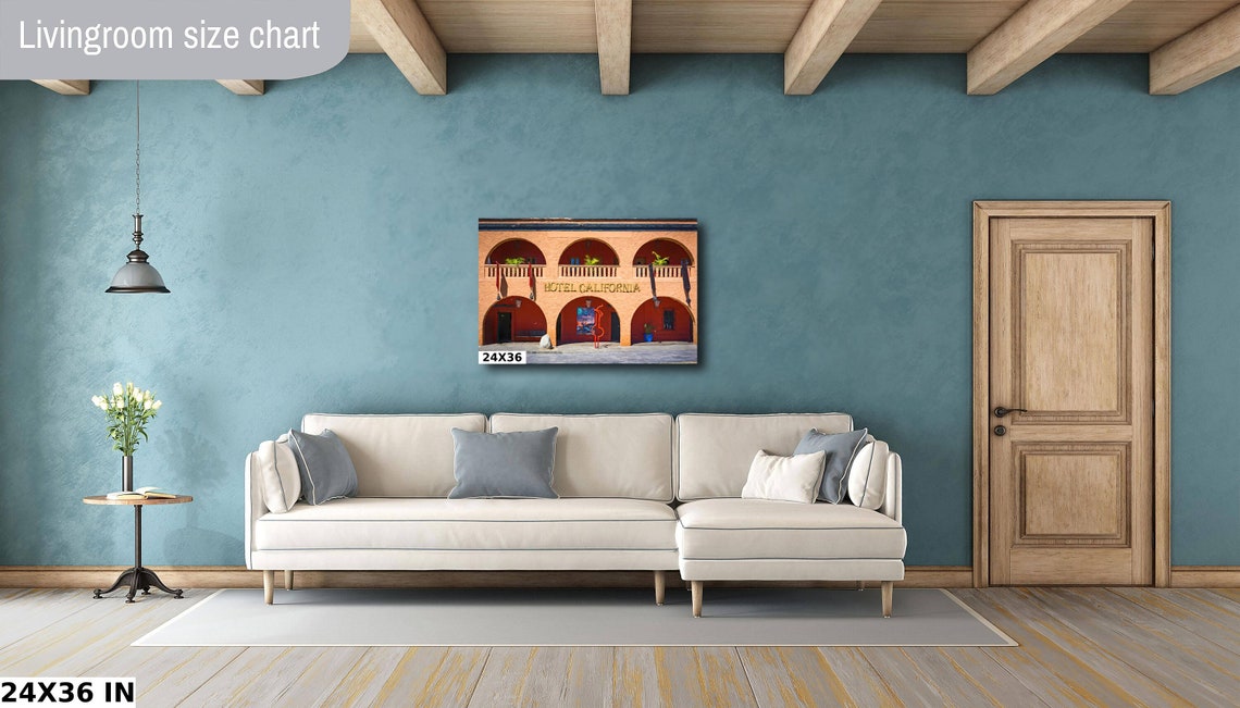 Hotel California Todos Santos Mexico Adobe Facade Arches Poster - Image 5