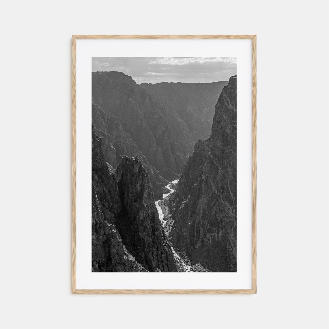 Black Canyon Of The Gunnison National Park Travel Poster