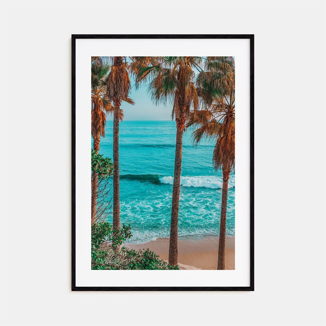 Laguna Beach Colorful Travel Poster, Street Map