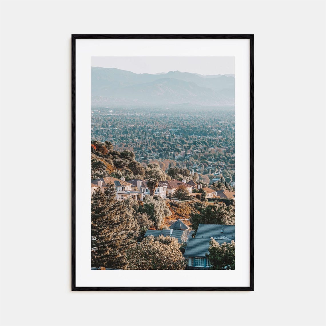 San Fernando Valley Colorful Poster Print San Fernando Valley Photo Decor Travel Print San Fernando Valley Street Map Poster City Map