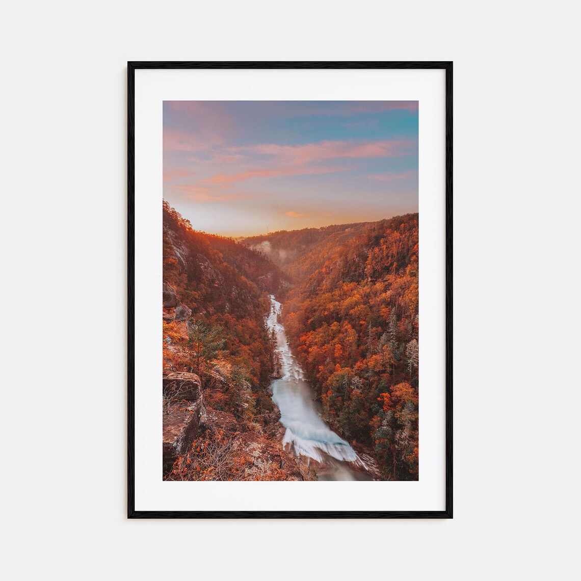 Georgia State Street Map Travel Poster, Wall Art Print