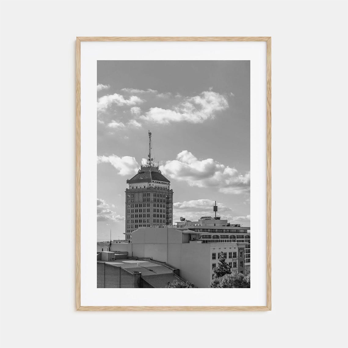Fresno Photo Poster Print Fresno Black And White Wall Art Fresno Wall Photography Fresno Travel Fresno Map Poster