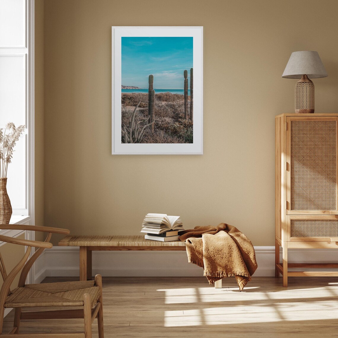 Baja California Sur Travel Poster, Street Map Print - Image 3