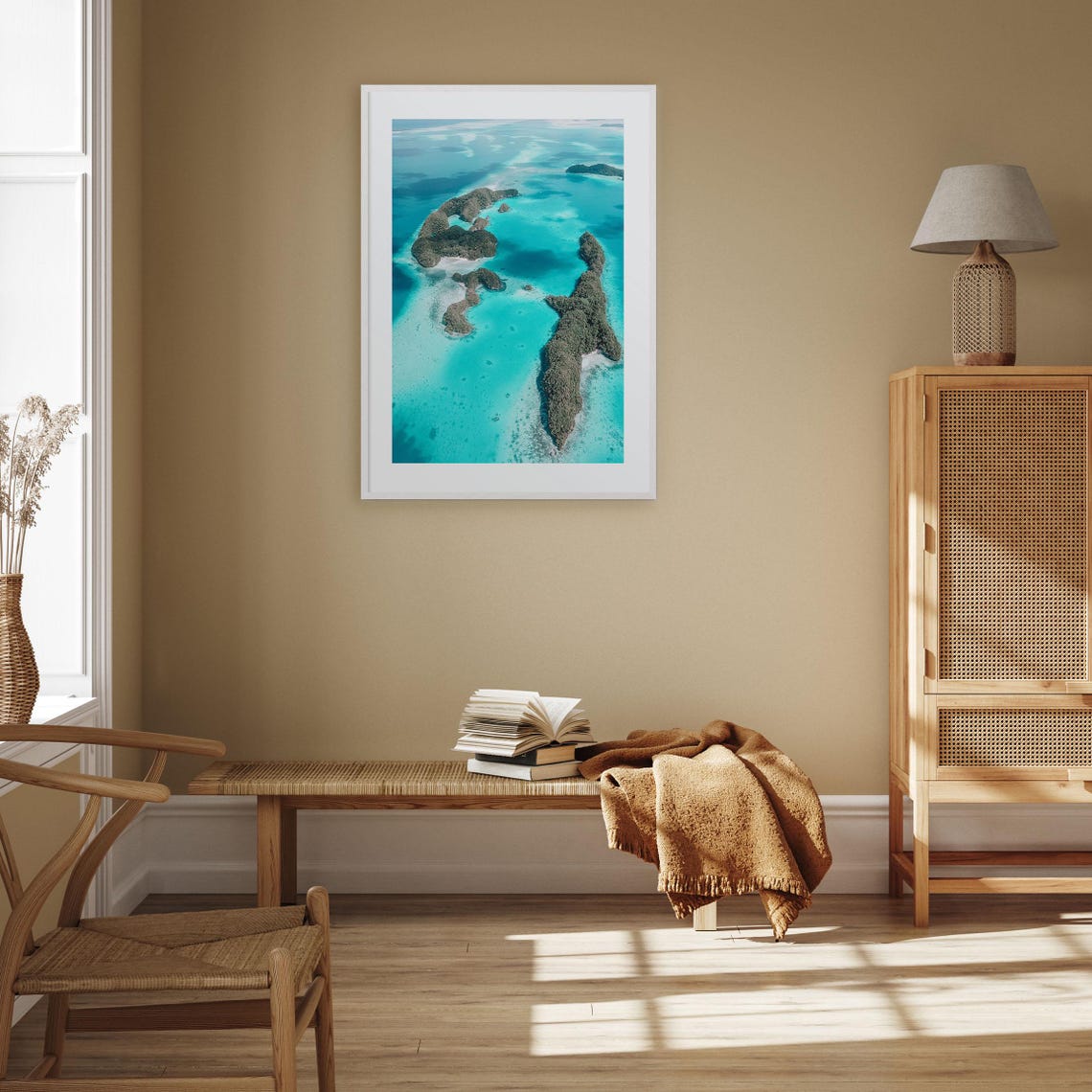 Palau Oceania Colorful Poster Print Palau Photo Wall Art Palau Wall Decor Palau Travel Print Palau Street Map Poster City Map - Image 3