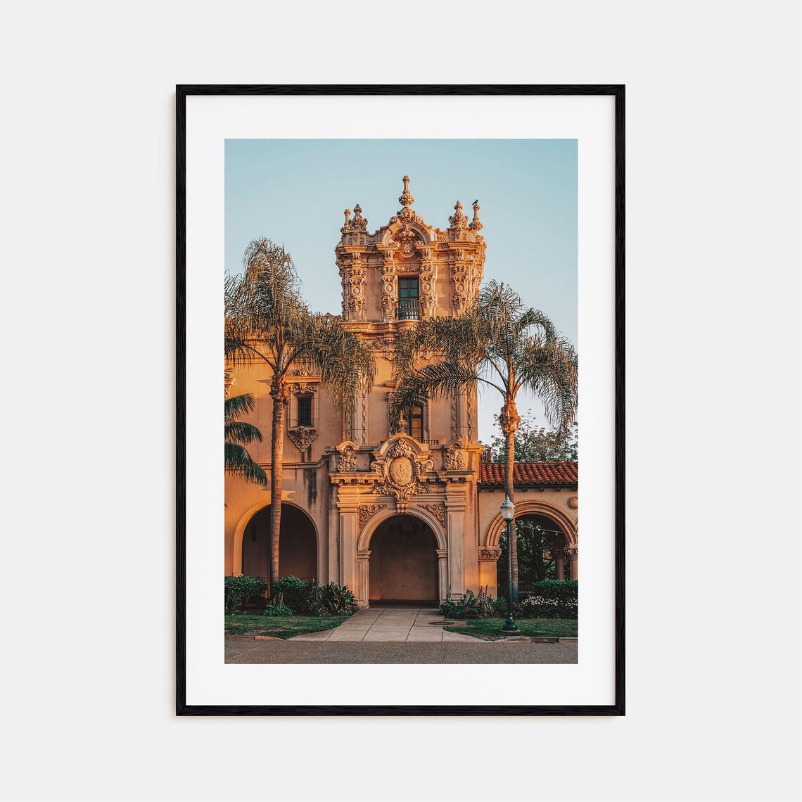 Balboa Park Colorful Travel Poster, City Map