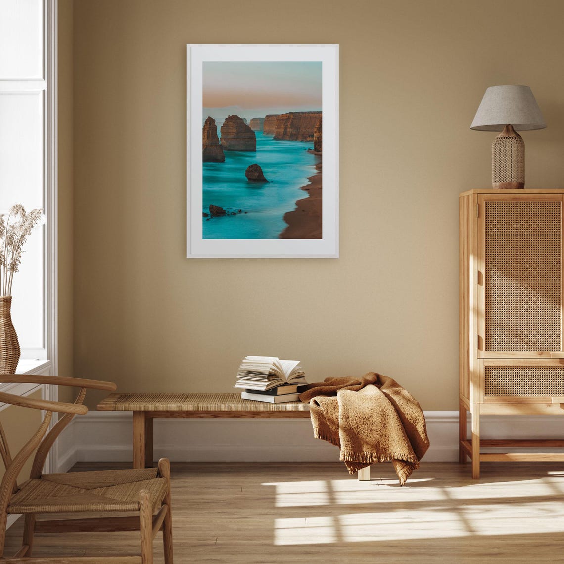 Australia Twelve Apostles Rock Formations At Sunset Photo Poster - Image 3