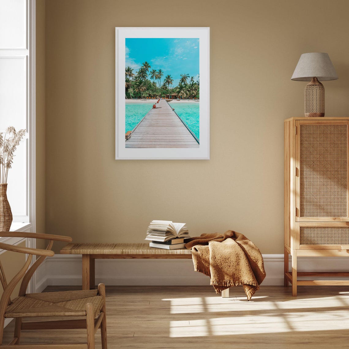 Maldives Colorful Poster Print Maldives Photo Wall Art Maldives Wall Decor Maldives Travel Print Maldives Street Map Poster City Map - Image 3