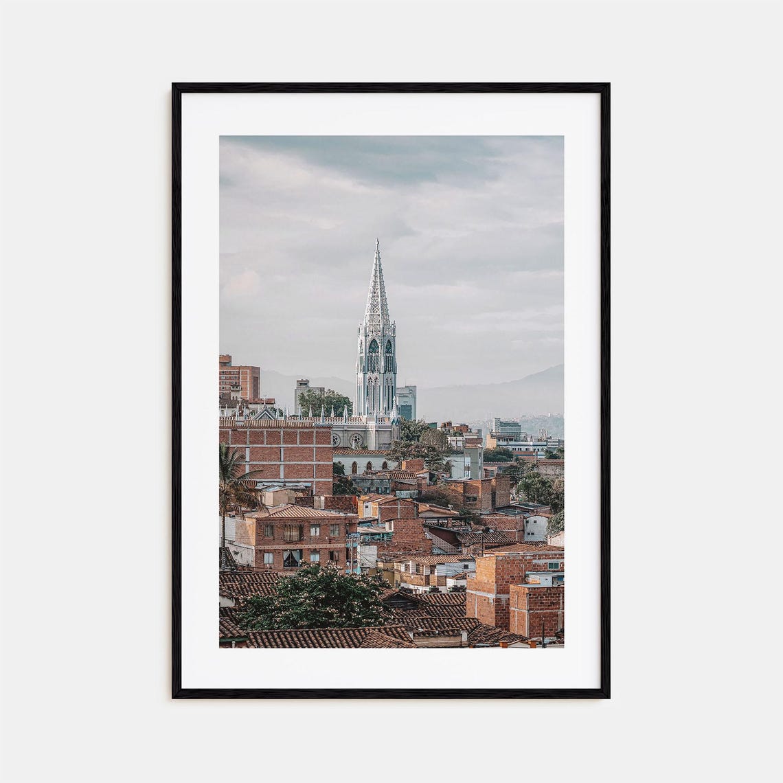 Medellin Colorful Poster Print Medelln Photo Wall Art Medellin Wall Decor Medellin Travel Print Medellin Street Map Poster City Map