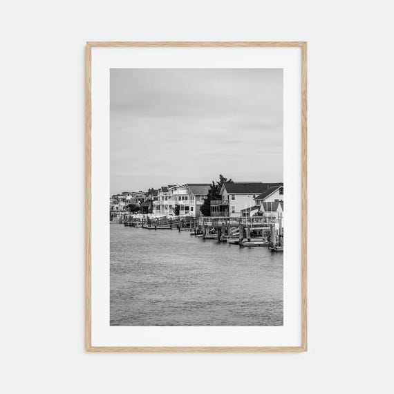 New Jersey Photo Poster Print No 1 New Jersey Black And White Art New Jersey Wall Photography New Jersey Travel Map Poster