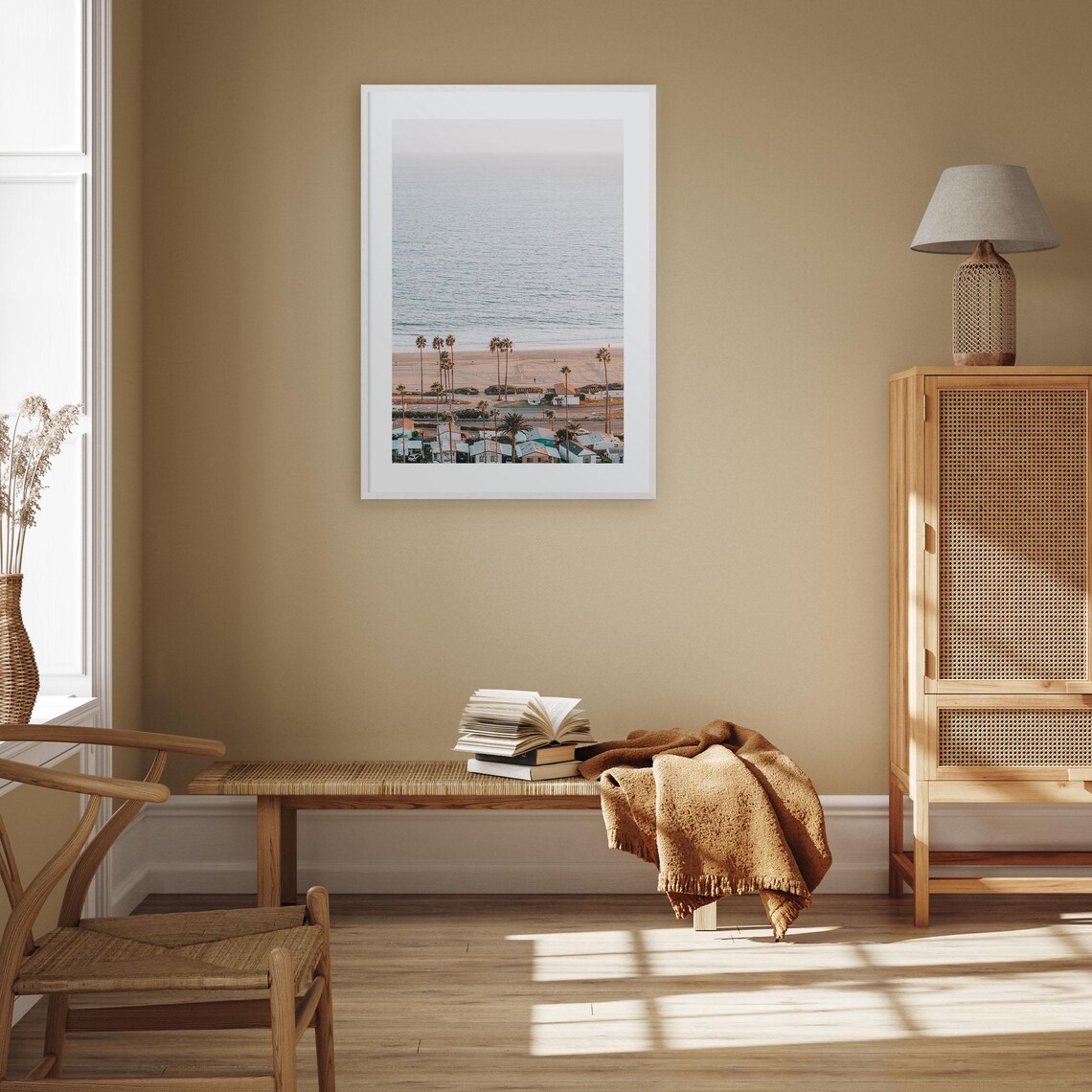Pacific Palisades Travel Poster, Street Map Art Print - Image 2