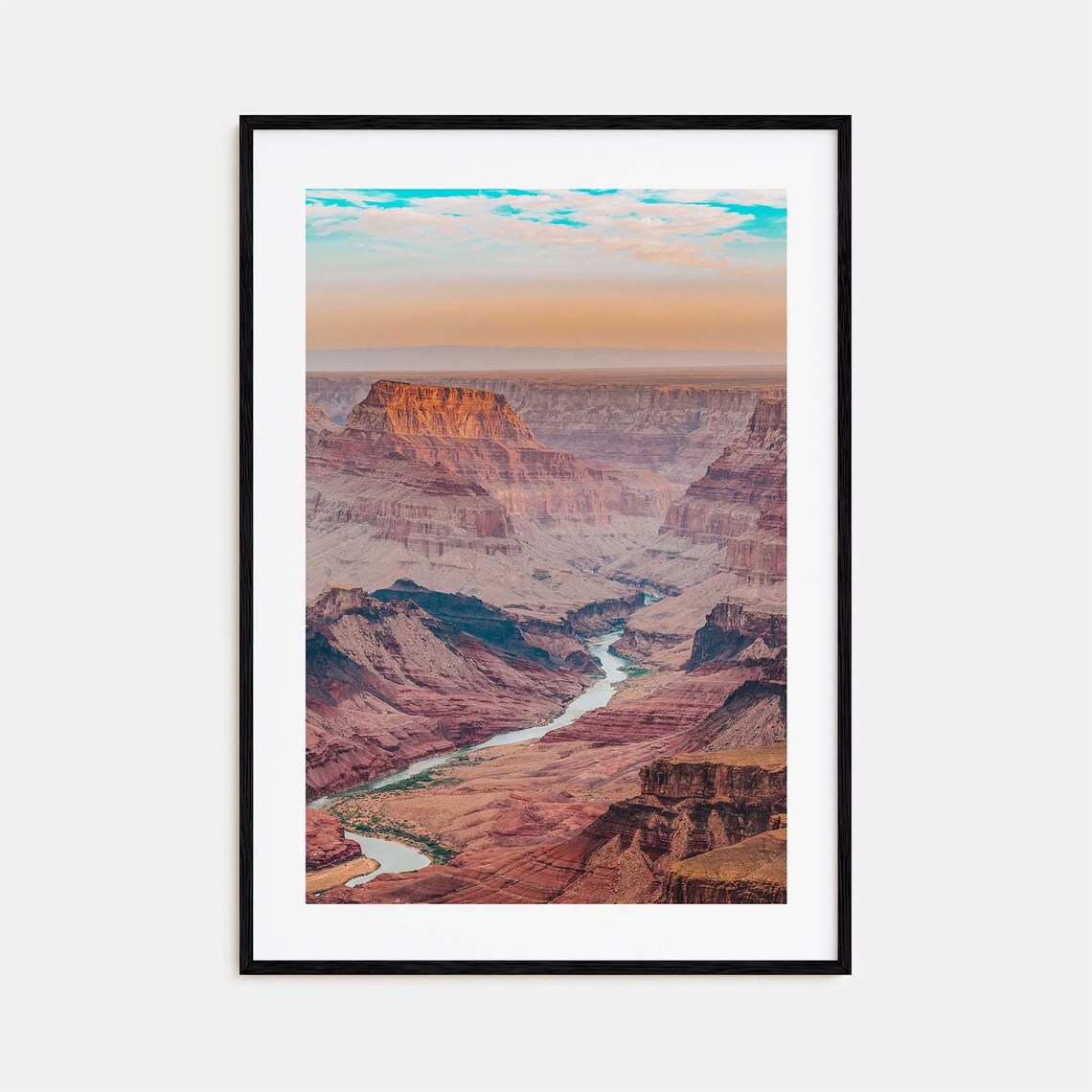 Grand Canyon Colorful Travel Poster, Grand Canyon Decor