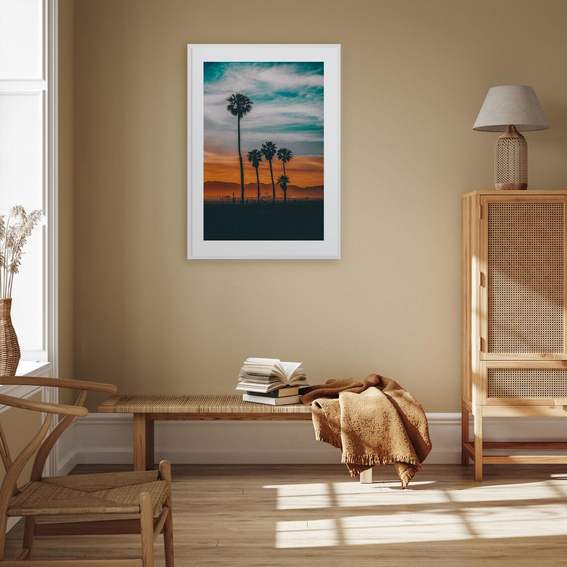 Venice Beach Colorful Travel Poster, Street Map - Image 2