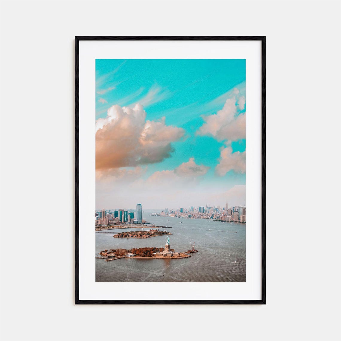 New Jersey Colorful Poster Print No 3 New Jersey Photo Wall Art New Jersey Decor Travel Print New Jersey Street Map Poster City Map