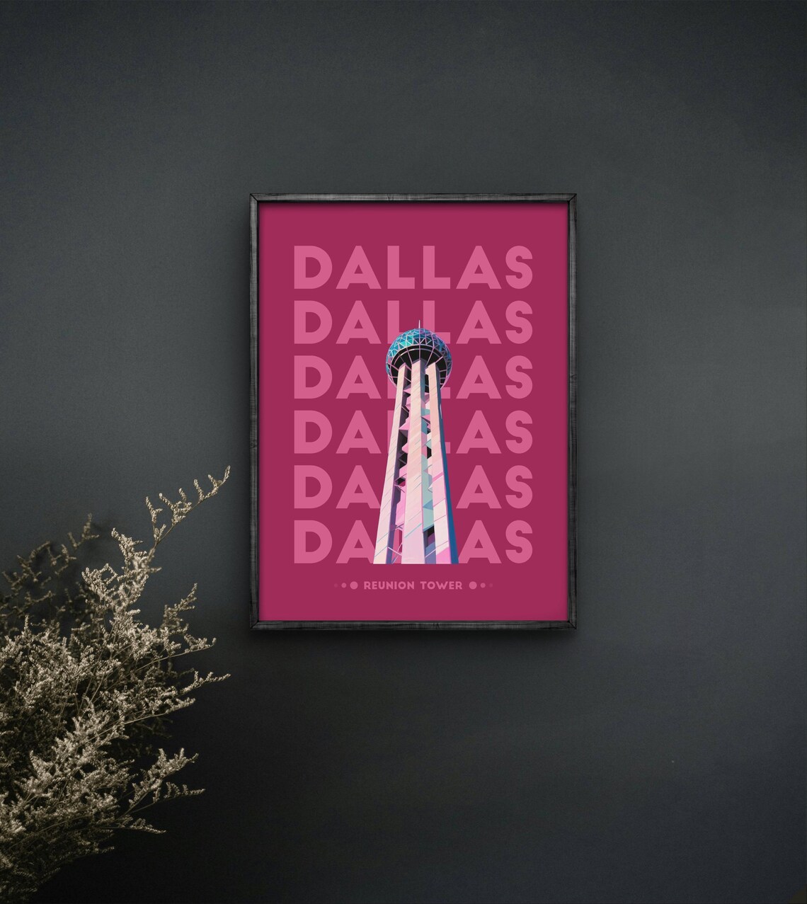 Dallas Reunion Tower, Modern Texas Skyline - Image 3
