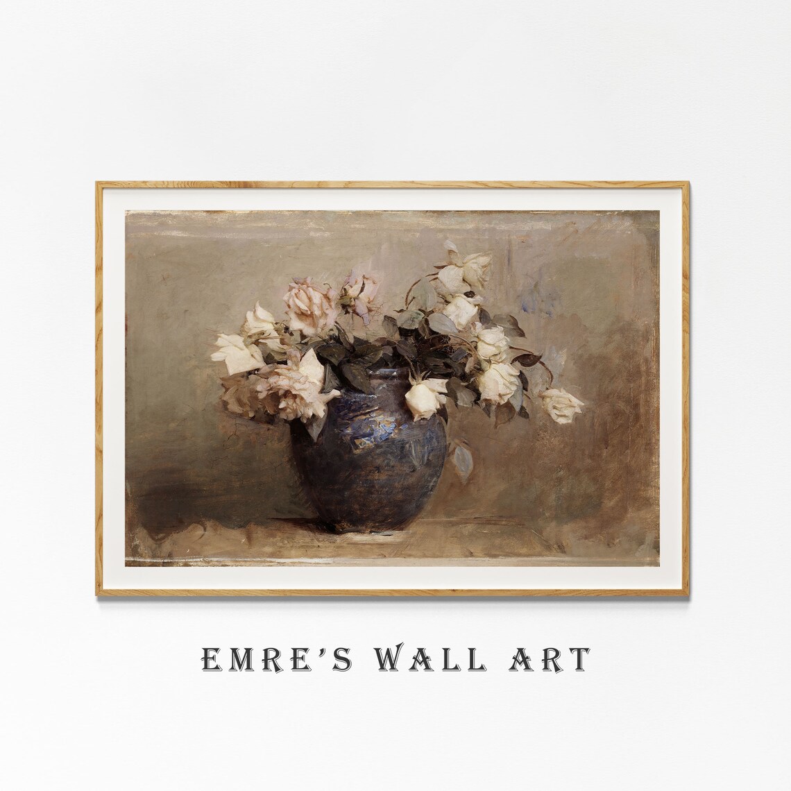 Vintage Flower Painting, Botanical Still Life Art Print - Image 4