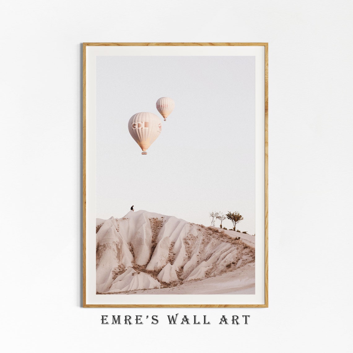 Cappadocia Hot Air Balloons Over Fairy Chimneys Photo Wall Art - Image 4