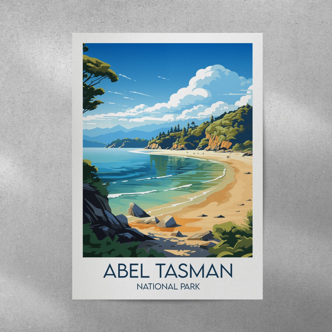 Abel Tasman National Park Birthday Gift Poster - Image 5