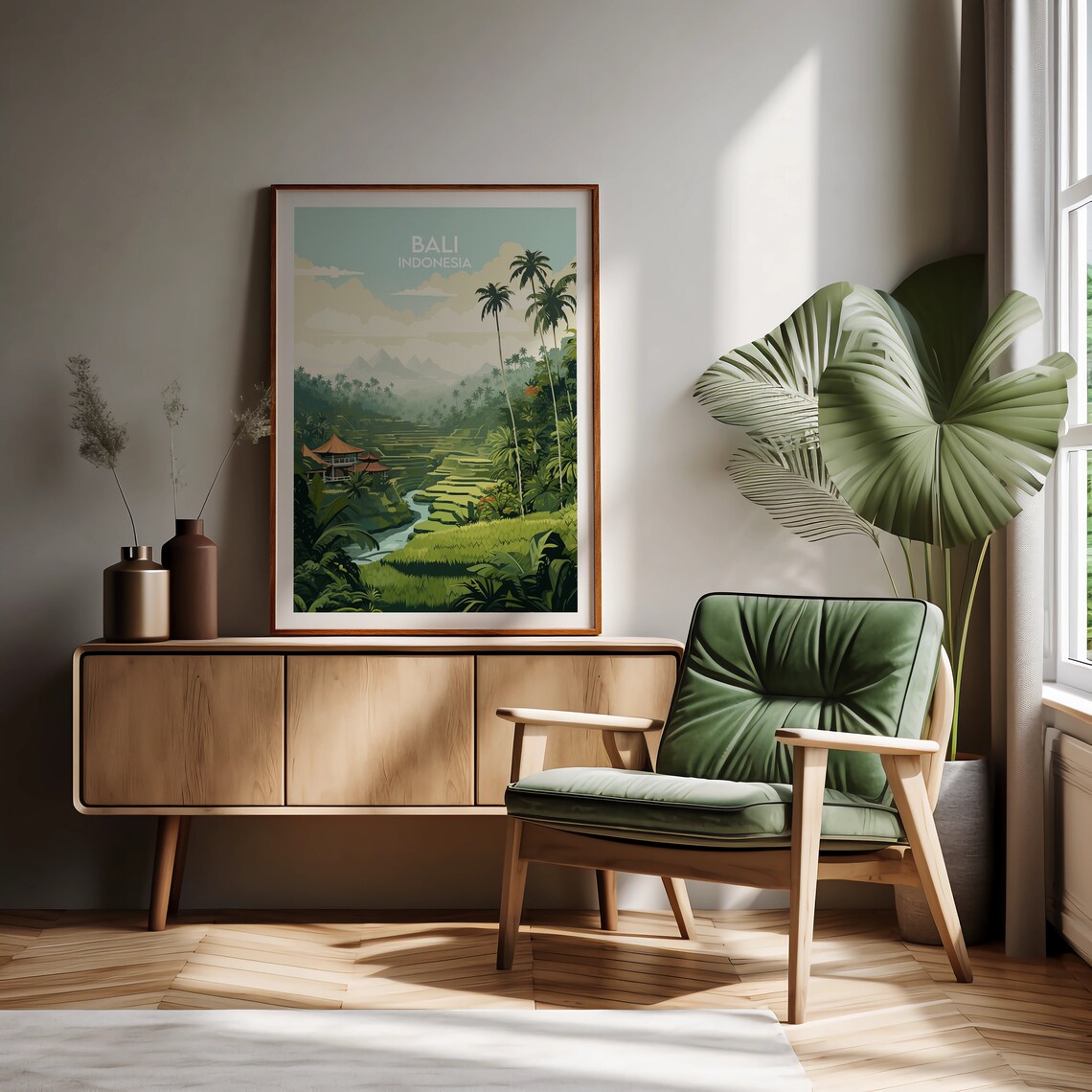 Bali Travel Print, Indonesia Travel Poster - Image 2