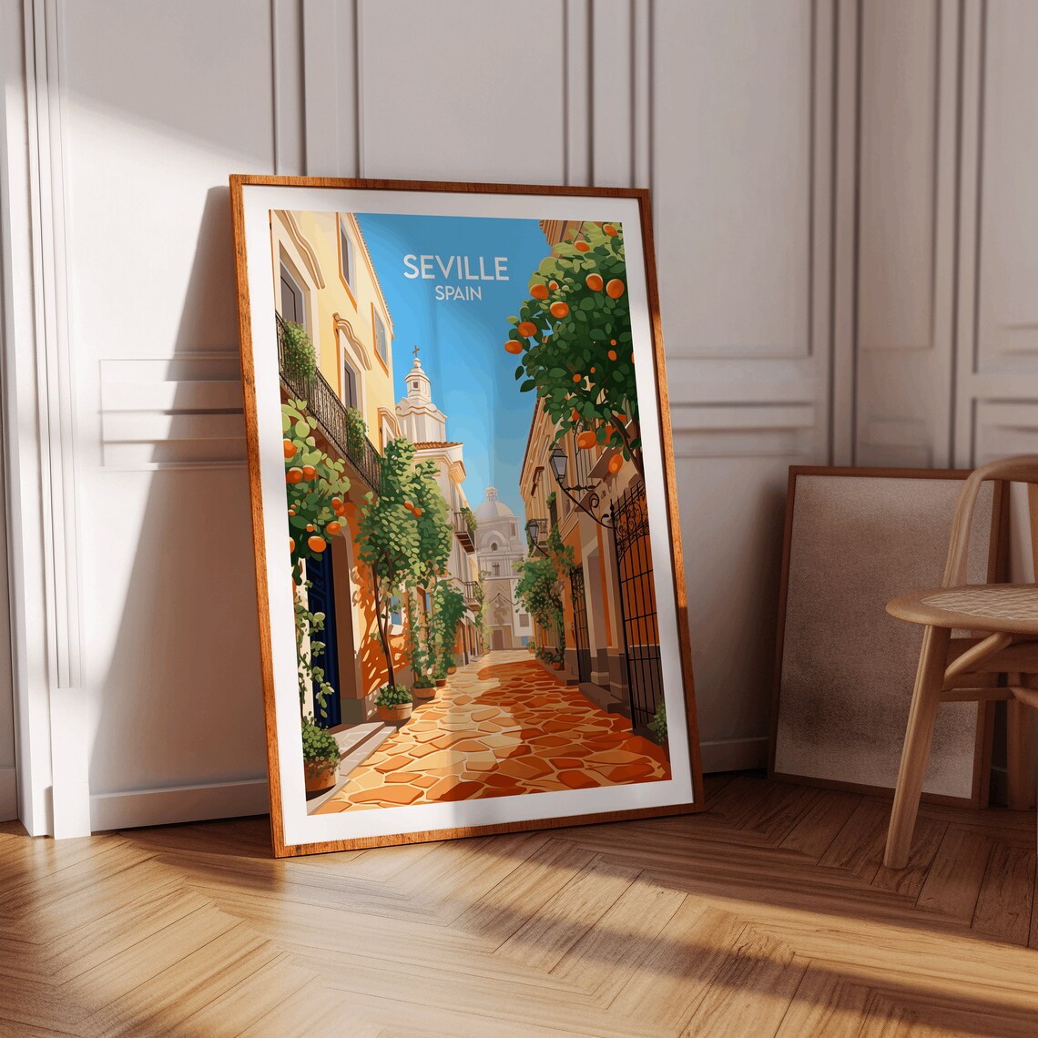 Seville Travel Poster, Spain Place Print - Image 3