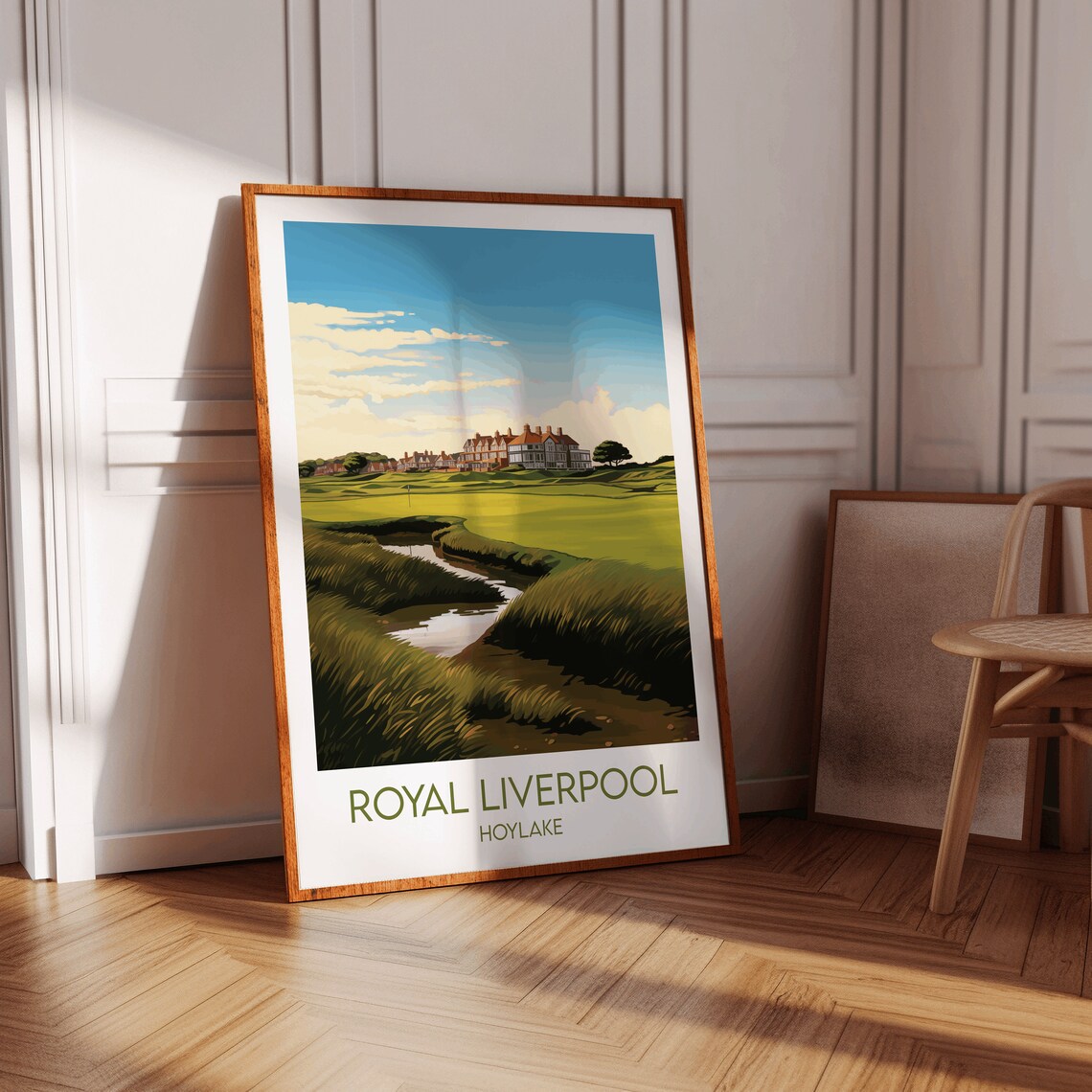 Royal Liverpool Golf Club Hoylake Coastal Links Course Sport Poster - Image 3