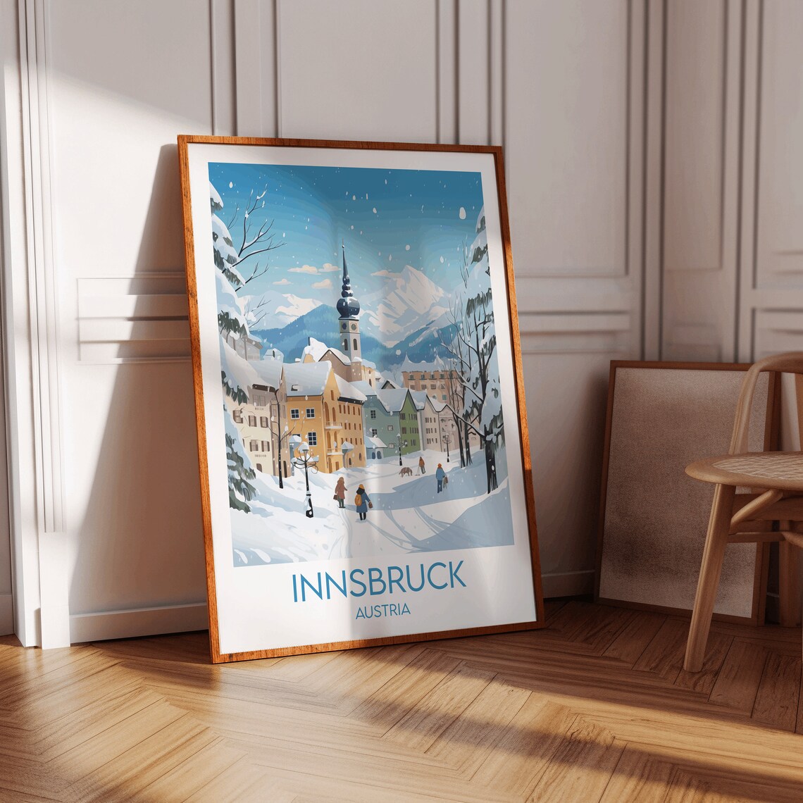 Innsbruck Travel Poster, Austria Travel Print - Image 2