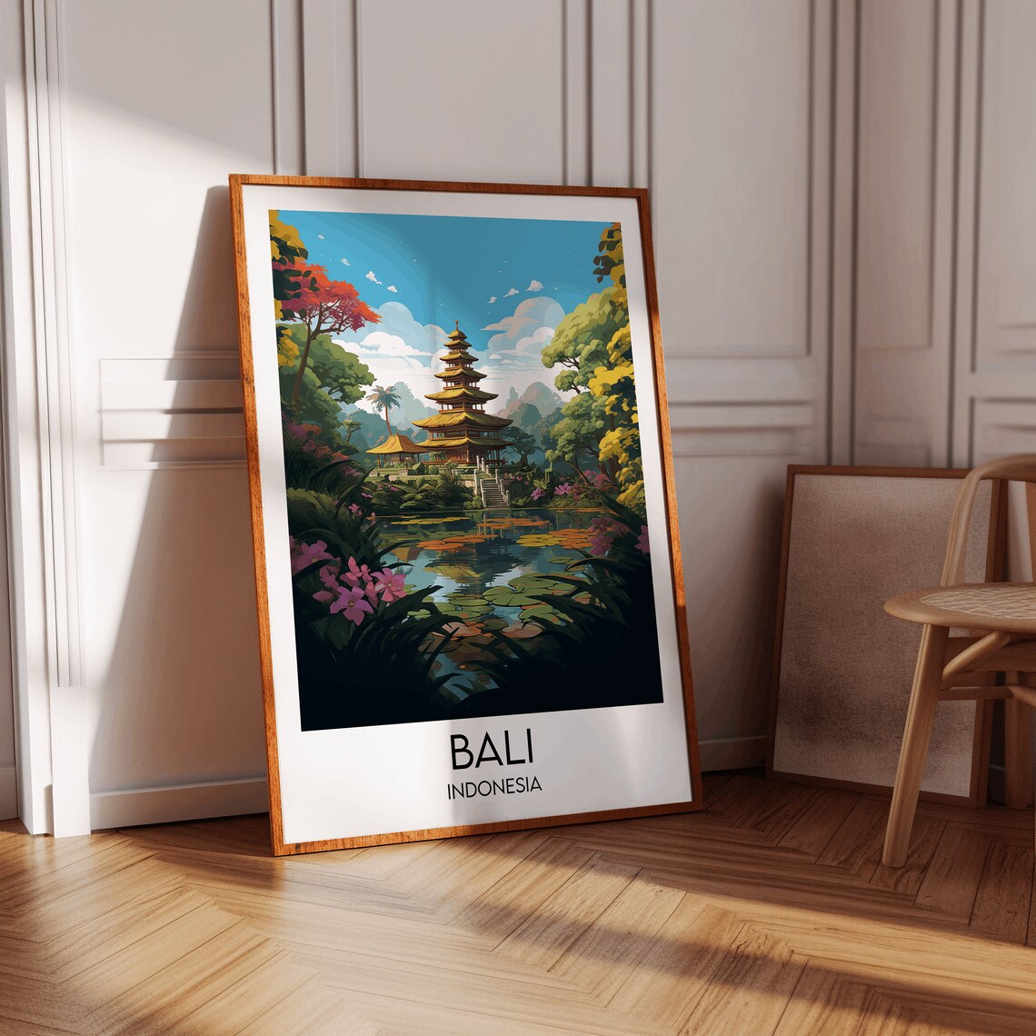 Bali Travel Print, Indonesia Custom Gift Poster - Image 3