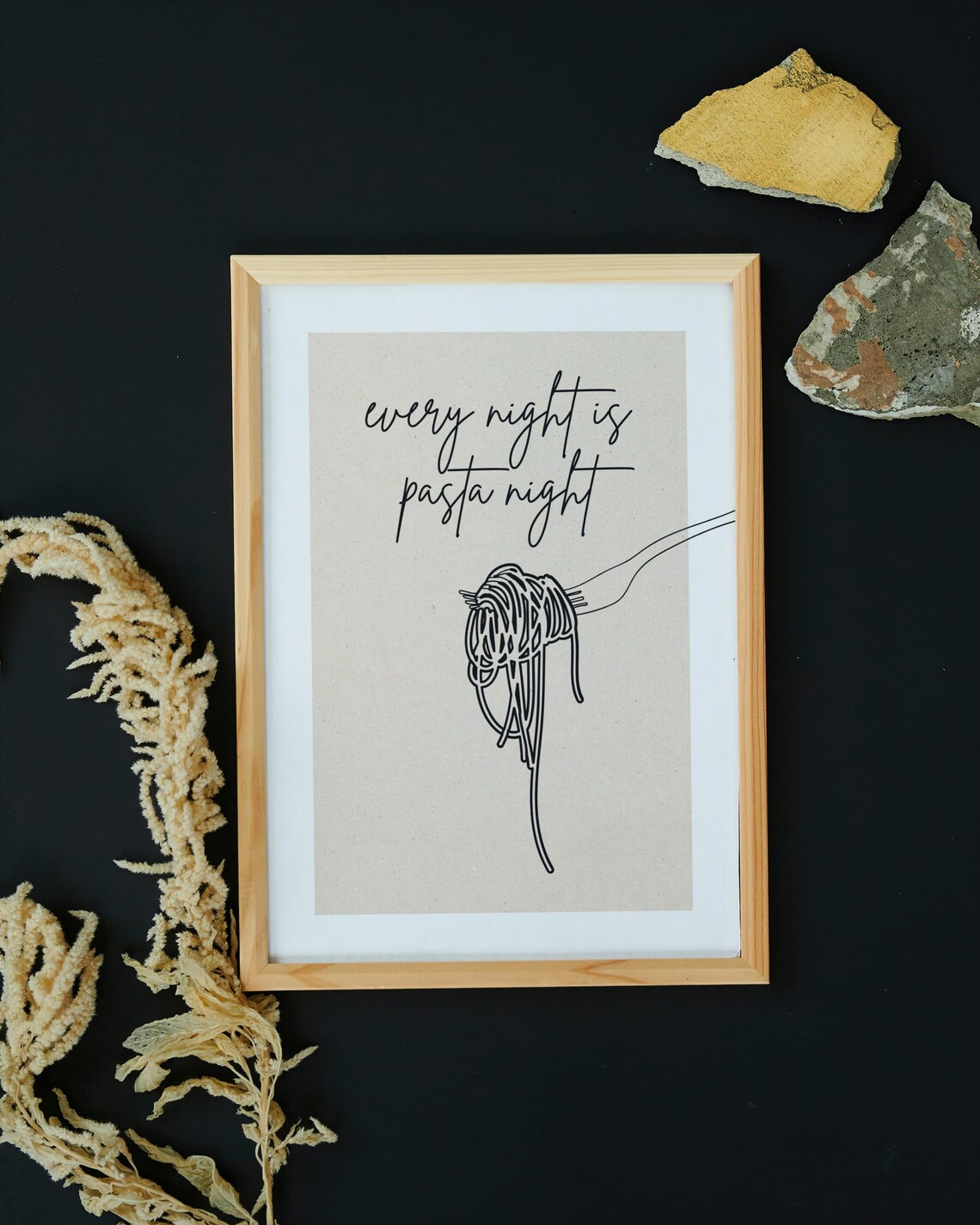 Funny Pasta Kitchen Decor, Italian Food Lover Gift - Image 2