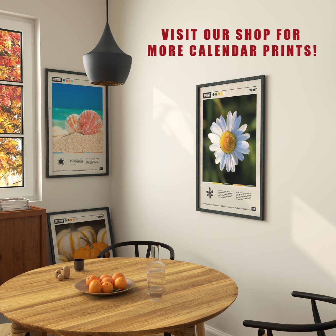 Fresh Spring Daisy Grow Botanical Seasonal Photography Poster - Image 6