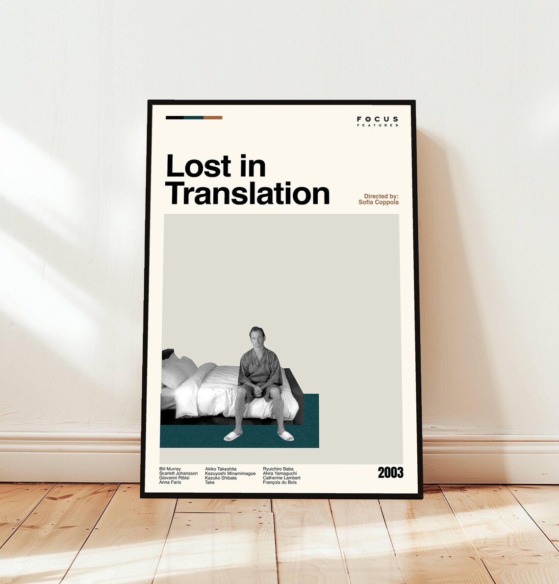 Lost In Translation 2003 Minimalist Movie Poster Sofia Coppola Film Art