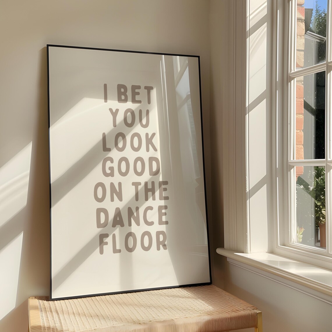 I Bet You Look Good On The Dance Floor Art Print