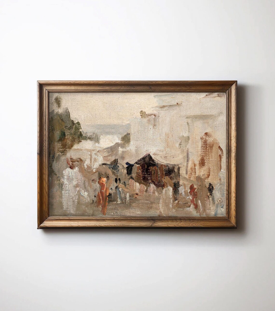 Abstract Muted Landscape, Rustic Wall Art Print - Image 2