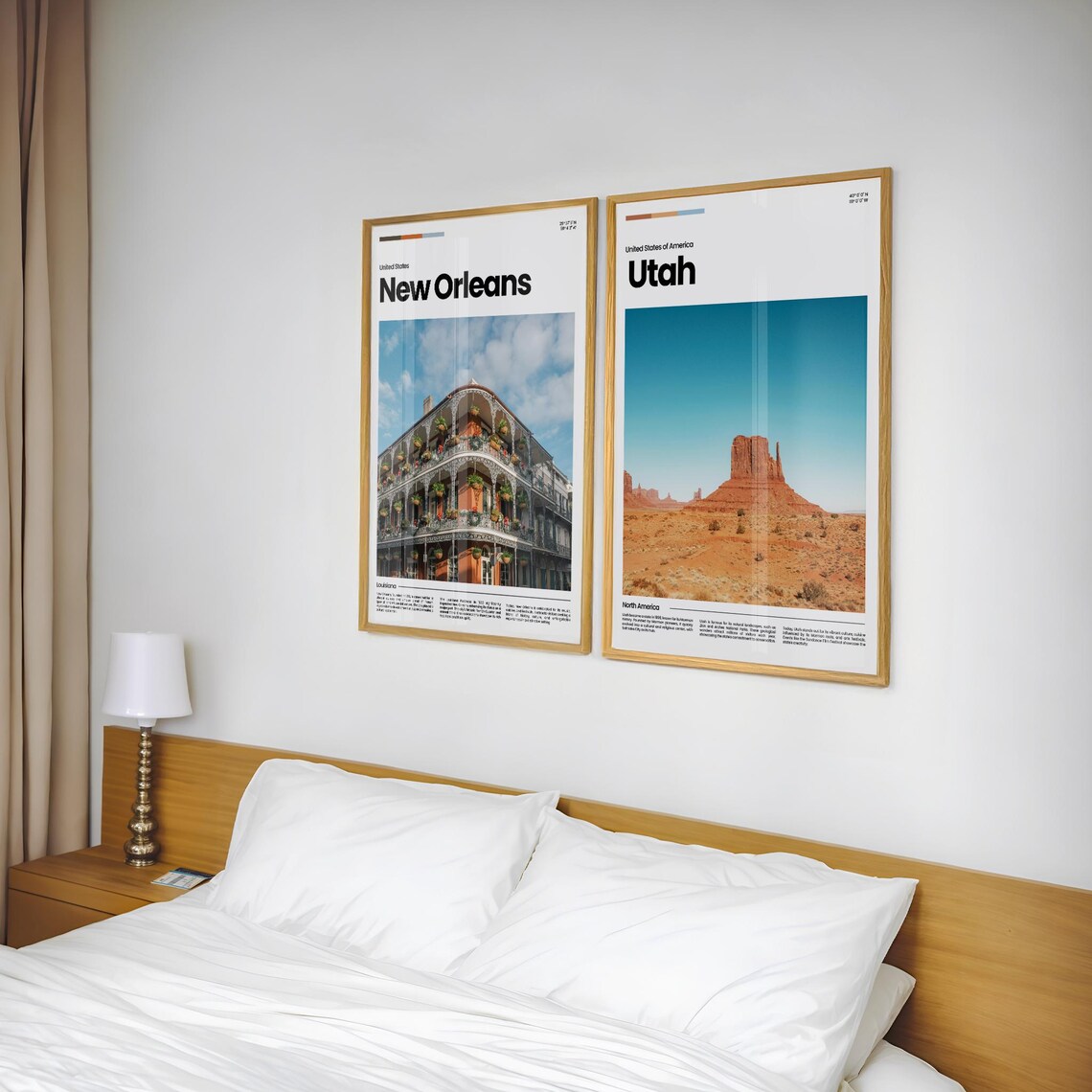 Utah Desert Red Rock Butte Southwestern Scenic Landscape Poster - Image 2