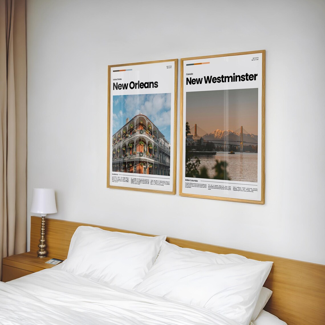 New Westminster Travel Poster New Westminster Poster New Westminster Photo Poster New Westminster Art Print Canada Poster Travel Gift - Image 2