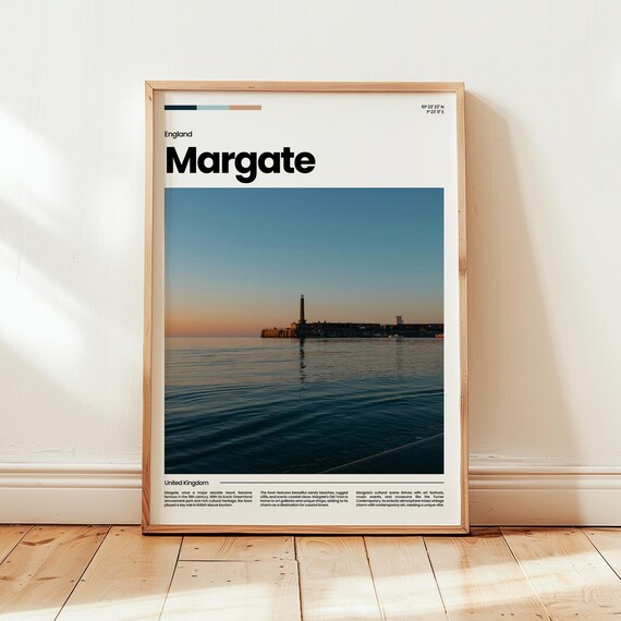 Margate Poster Print Photo Wall Art England Travel Gift