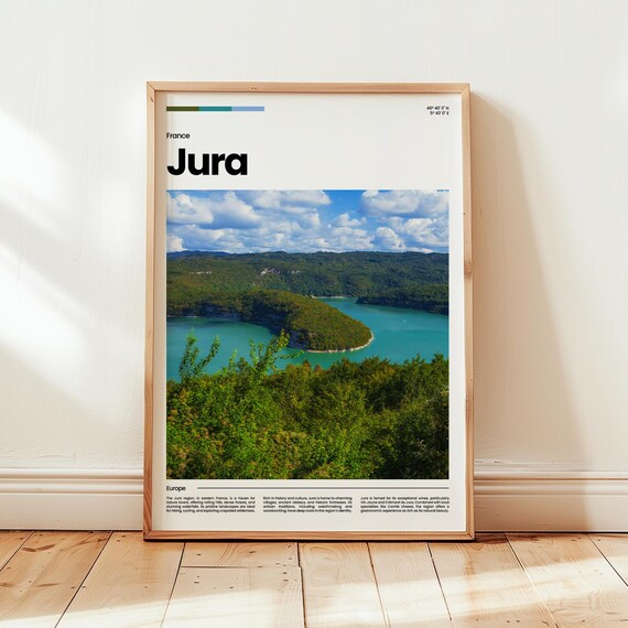 Jura Poster Print Photo Wall Art France Travel Gift