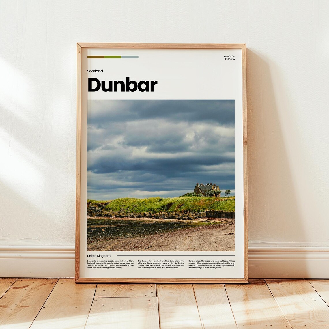 Dunbar Poster Print Photo Wall Art Scotland Travel Gift