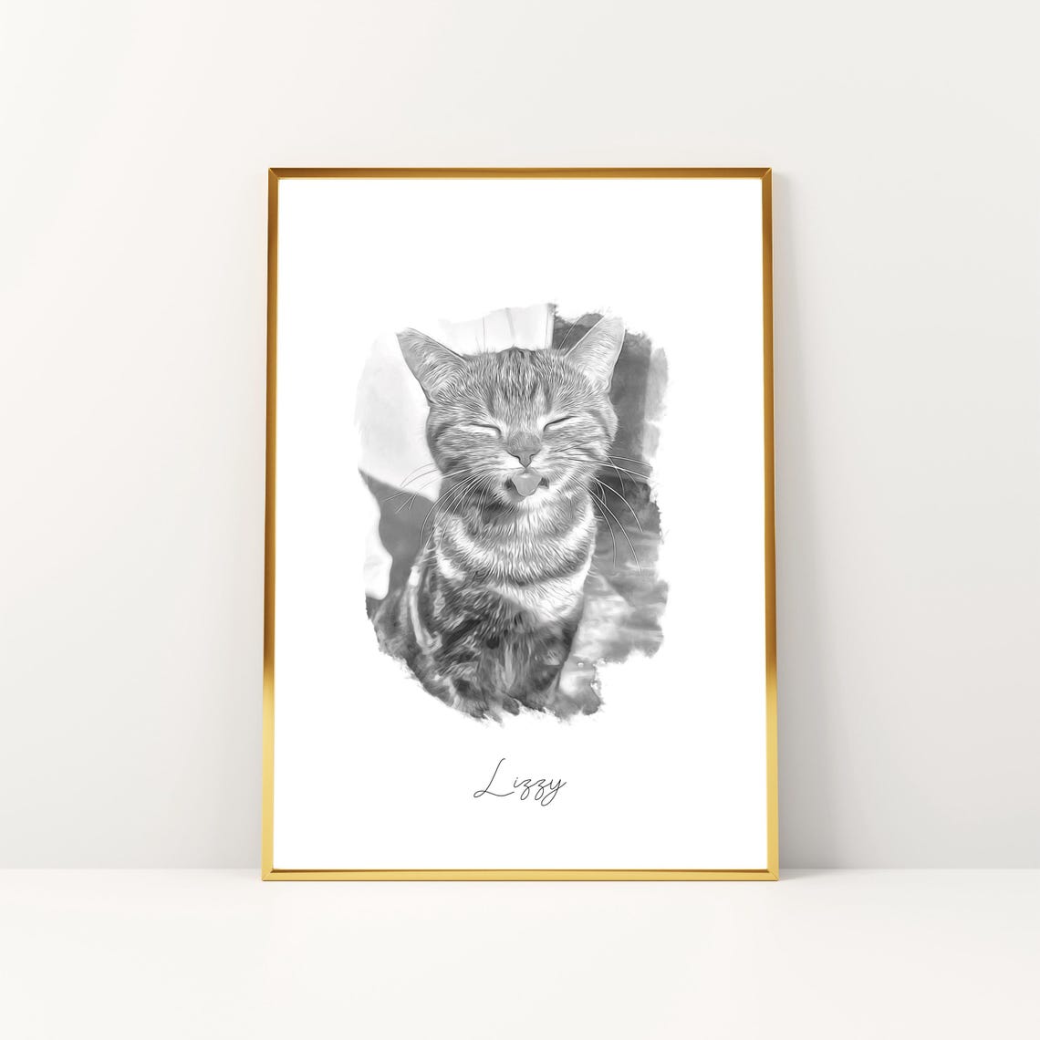 Custom Pet Portrait From Photo Custom Dog Portrait Memorial Dog Portrait Pet Owner Gift Dog Portrait Custom Painting Photo Photo Edit